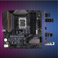 Материнская плата Colorful BATTLE-AX B760M-PLUS V20, Socket1700, MATX